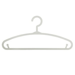 Pack de 6 perchas infantiles blancas - Imagen 2