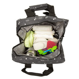 Mochila Denim Triángulos - Imagen 4