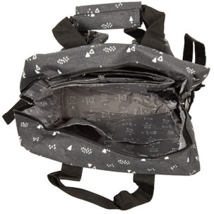 Mochila Denim Triángulos - Imagen 3