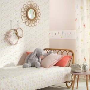 Cenefa de papel pintado Tropical Coral - Imagen 2