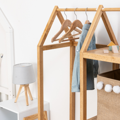 Lámpara infantil de sobremesa 3 patas gris - Imagen 2