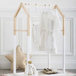 Perchero infantil con forma de casita - Imagen 3