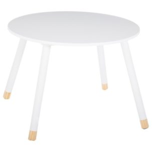 Mesa de madera infantil blanco