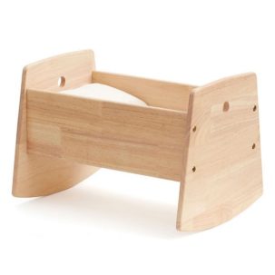 Cuna balancín para muñecas