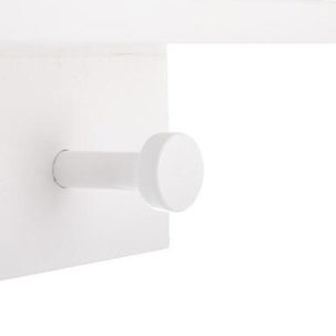 Estantería infantil con 4 colgadores nube blanco - Imagen 3