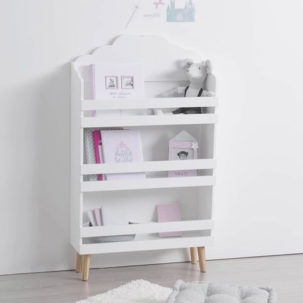 Estantería infantil biblioteca blanca - Imagen 2