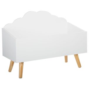 Cajón para juguetes blanco nube