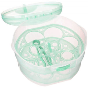 Esterilizador de biberones para microondas