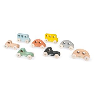 Vehículo de madera maciza Bólido Antracita - Imagen 4