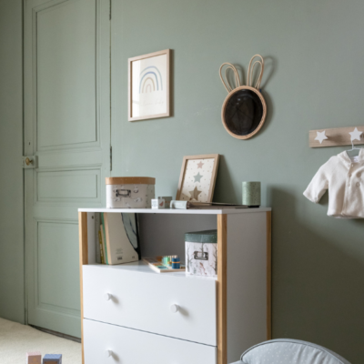 Espejo infantil de mimbre Conejito - Imagen 5