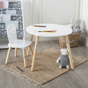 Silla de madera infantil Estrellitas - Imagen 3