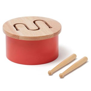 Mini tambor rojo
