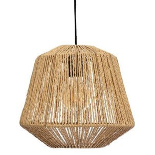 Lámpara infantil de mimbre Etnik