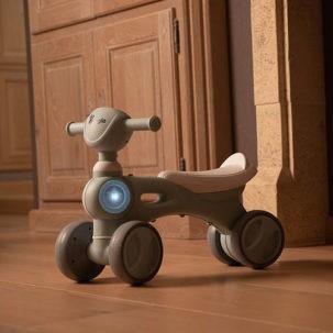 Bicicleta de aprendizaje Jumpy azul - Imagen 2