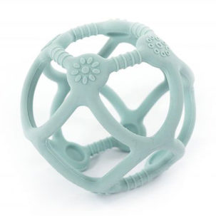 Bola de aprendizaje de silicona B-Ball azul