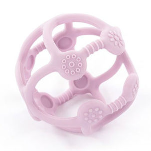 Bola de aprendizaje de silicona B-Ball rosa