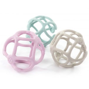 Bola de aprendizaje de silicona B-Ball gris - Imagen 3