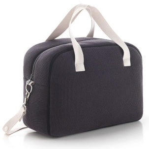 Bolso canastilla London gris antracita