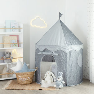 Tienda de juegos infantil Pop Up gris