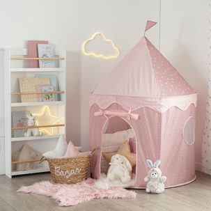 Tienda de juegos infantil Pop Up rosa