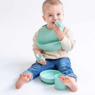 Cubiertos de iniciación antiahogo mint - Imagen 3