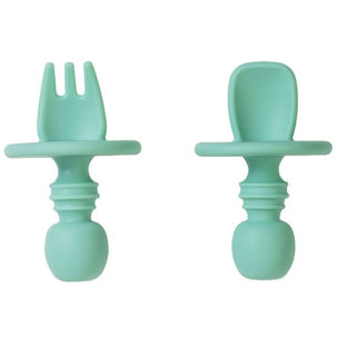 Cubiertos de iniciación antiahogo mint