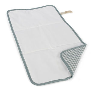 Cambiador de viaje I Love Vichy verde - Imagen 5