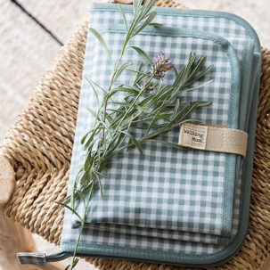 Portadocumentos I Love Vichy verde - Imagen 4