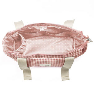 Organizador para silla I Love Vichy rosa - Imagen 11