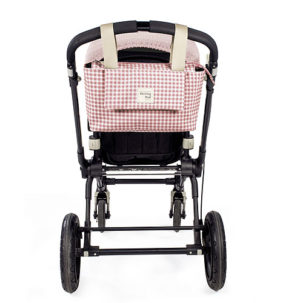 Organizador para silla I Love Vichy rosa - Imagen 9