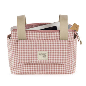 Organizador para silla I Love Vichy rosa - Imagen 8