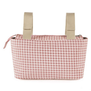 Organizador para silla I Love Vichy rosa - Imagen 5