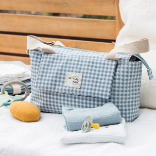 Organizador para silla I Love Vichy verde - Imagen 3