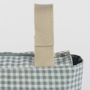 Organizador para silla I Love Vichy verde - Imagen 4