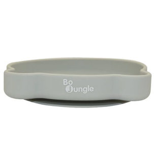 Plato de silicona osito gris - Imagen 4