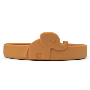 Plato de silicona Peekaboo Elphe mostaza - Imagen 3