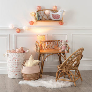 Estante infantil de ratán - Imagen 2