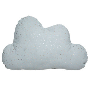 Cojín infantil nube azul
