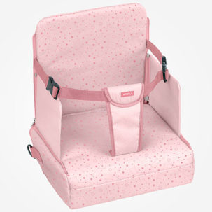 Trona portable Galaxia rosa