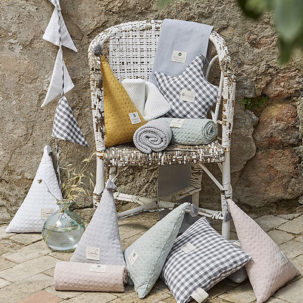 Guirnalda de banderines Provenza Vichy - Imagen 5