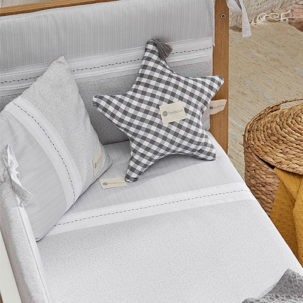 Edredón con protector Provenza gris - Imagen 3