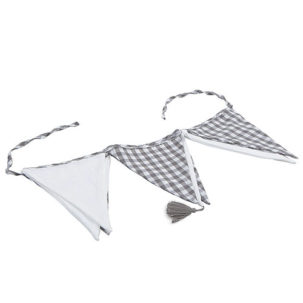 Guirnalda de banderines Provenza Vichy - Imagen 3