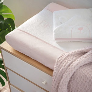 Capa de baño Teddy rosa - Imagen 3