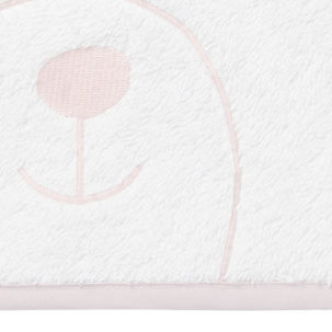 Capa de baño Teddy rosa - Imagen 2