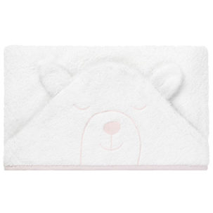 Capa de baño Teddy rosa
