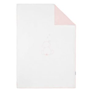 Manta de pelo Teddy rosa