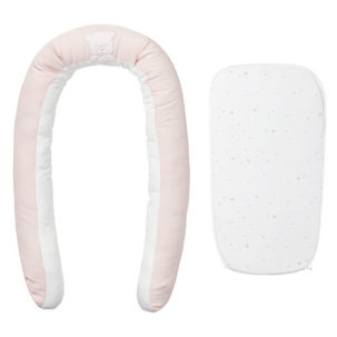 Nido para bebé Teddy rosa - Imagen 2