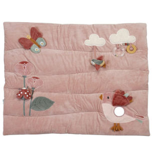 Alfombra de juegos Flores y Mariposas