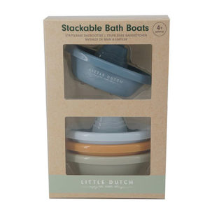 Barquitos apilables para el baño azules - Imagen 10