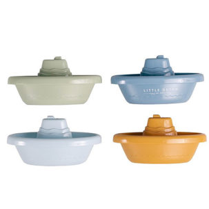 Barquitos apilables para el baño azules - Imagen 9